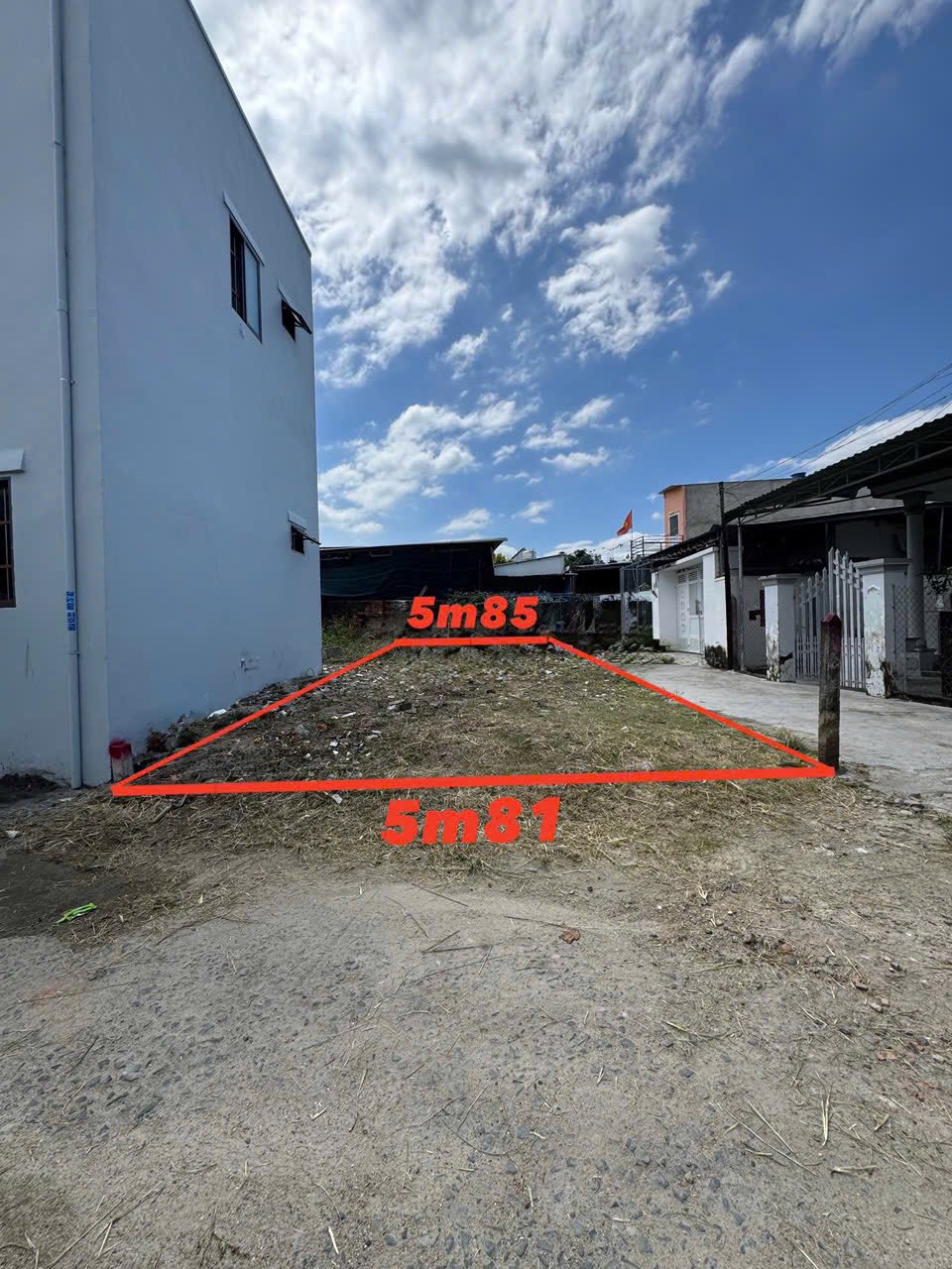 Đất Cư Thạnh 60m2 full thổ cư, ngang 5,8m nở hậu, cơ hội an cư lập nghiệp