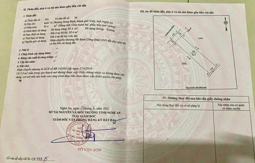 Siêu phẩm nhà mặt đường Kim Đồng, Thành phố Vinh, Nghệ An đang chờ chủ nhân mới