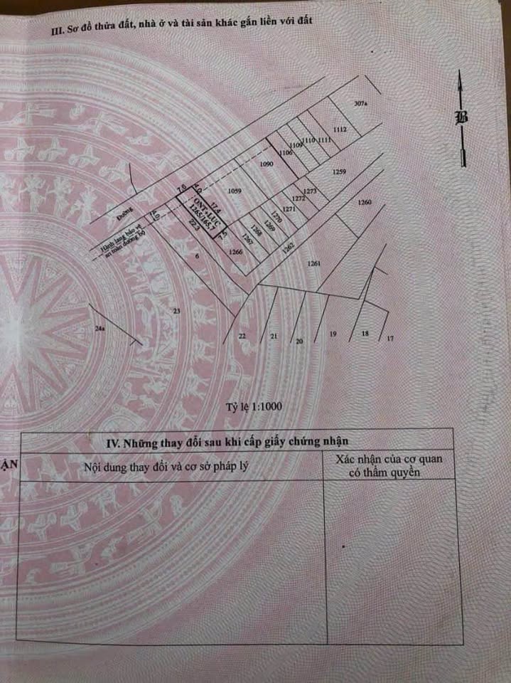Bán gấp lô đất thổ cư 165m2, 2 mặt tiền đường bê tông tại Ninh Thuận