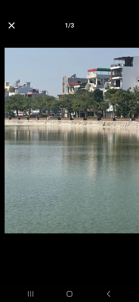 Đất mặt đường Trường Chinh, view hồ cực chill, kinh doanh đỉnh