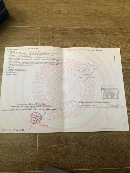 Đất vàng Nha Trang, mặt tiền Núi Cấm 79m2, ngang 6m, đường 7m, giá 2,8 tỷ