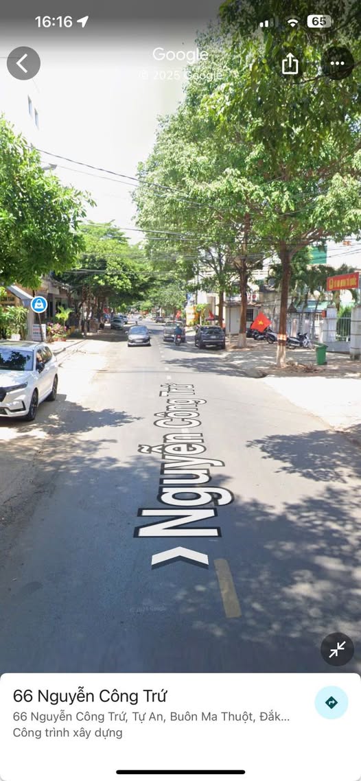 Bán nhà mặt tiền kinh doanh Nguyễn Công Trứ, thành phố Buôn Ma Thuột