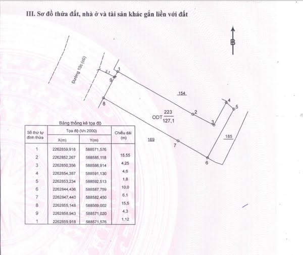 Cơ hội sở hữu lô đất đắc địa ngay mặt chợ Hoàng Diệu, thành phố Thái Bình