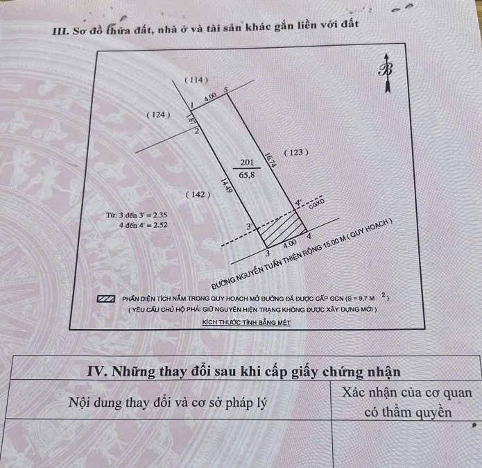 Nhà cấp 4 kinh doanh mặt đường Nguyễn Tuấn Thiện vị trí vàng trung tâm, 65m², 4,3 tỷ