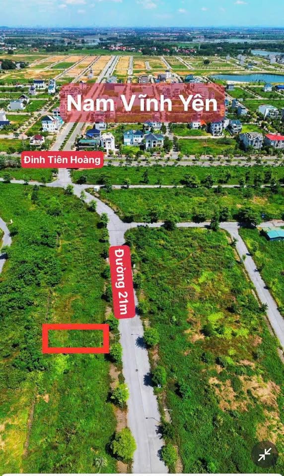 Đất vàng Mậu Lâm 192m2 sẵn sổ, đường 21m, giá hời