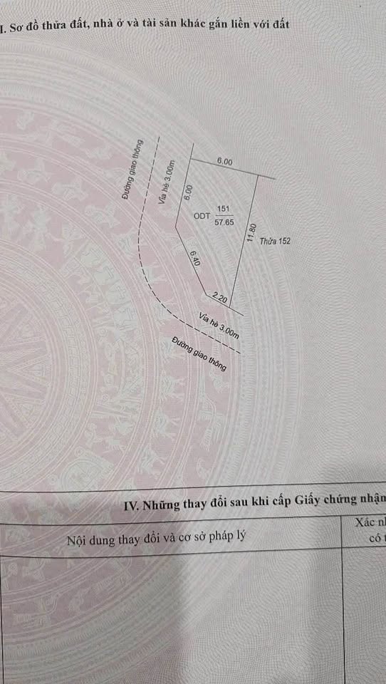 Bán đất góc đắc địa 67,5m2, mặt tiền 4,5m, hướng Tây Nam tại khu đô thị Tân Phú Hưng