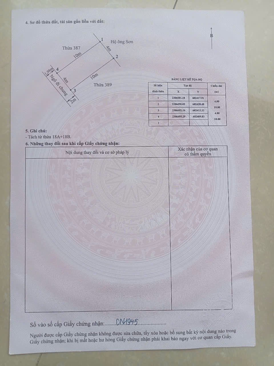Bán 4 lô liền kề 40m2, sổ đỏ chính chủ, gần mặt đường Hạ Đoạn 2, Hải Phòng