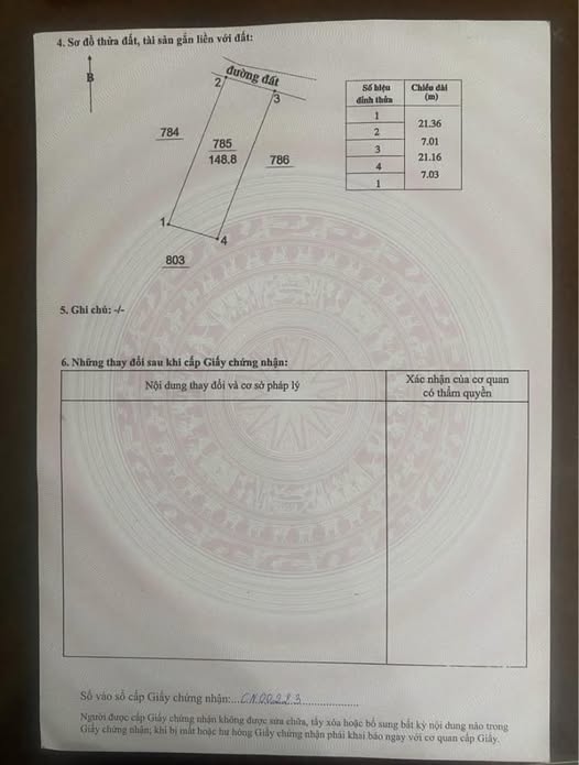 Mảnh đất 149m2 hai mặt tiền tại Phong Nẫm, Bình Thuận, cơ hội đầu tư hấp dẫn