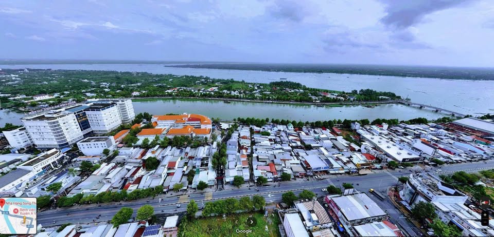 Bán đất biệt thự Vip mặt tiền kè Cồn Chim, Vĩnh Long 894m2