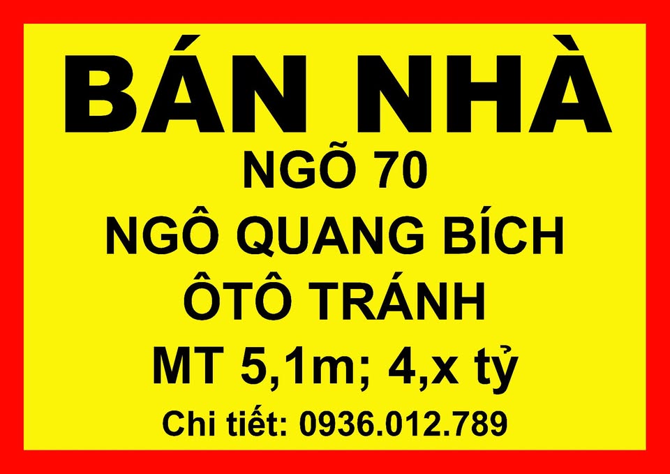 Nhà Ngô Quang Bích 55m² - Ô tô tránh, kinh doanh đỉnh, giá tốt