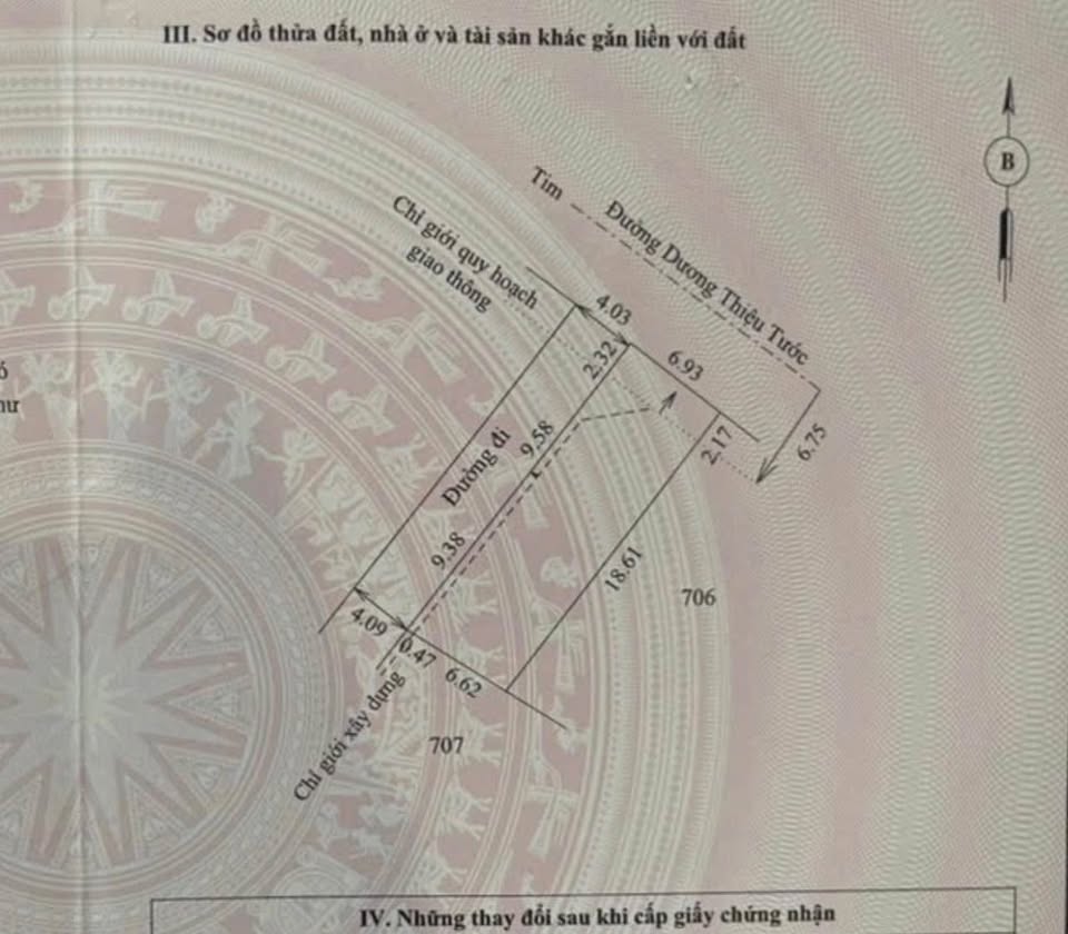 Đất vàng Dương Thiệu Tước 147m2, ngang 7m, hướng Đông Bắc, giá mềm hơn cả tóc