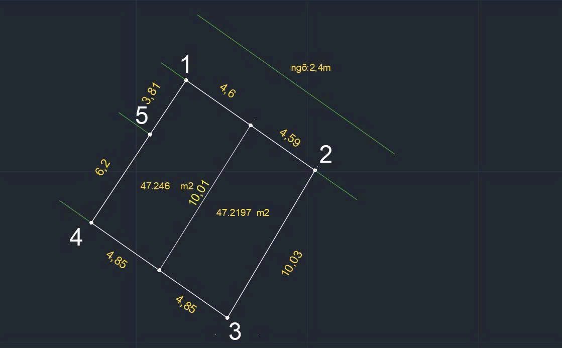 Bán hai lô đất liền kề trong ngõ 77 Phạm Hải, Đông Lãm, Đa Phúc.