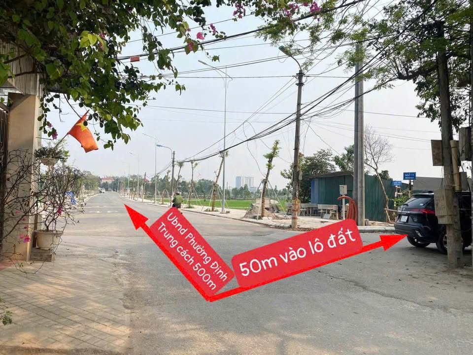 Bán đất nền 101m² mặt tiền 5,5m tại Vĩnh Yên, Vĩnh Phúc, đường 3 ô tô tránh