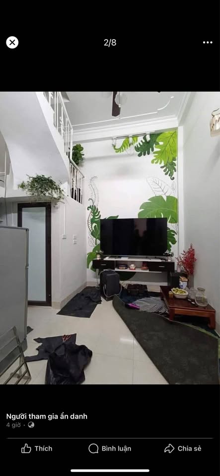 Nhà xinh lô góc 2 mặt ngõ, trung tâm Nam Định, gần công an, bệnh viện, trường học, giá chỉ 8xx triệu