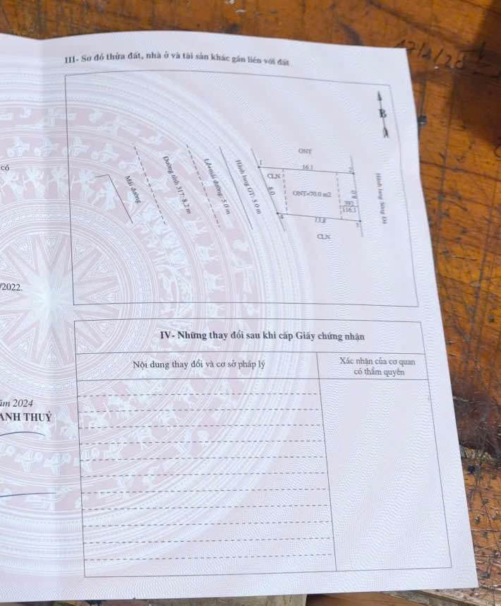 Bán đất mặt tiền TL 317A, 600m², tặng 8m mặt lưu không