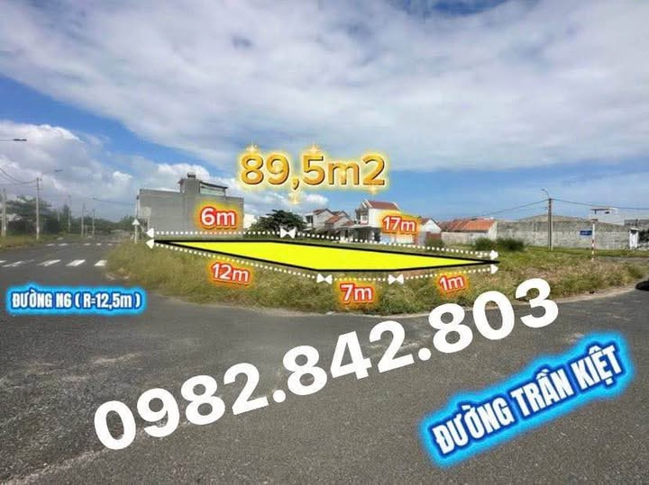 Bán lô góc mặt tiền Trần Kiệt, cách biển 500m, đầu tư sinh lời