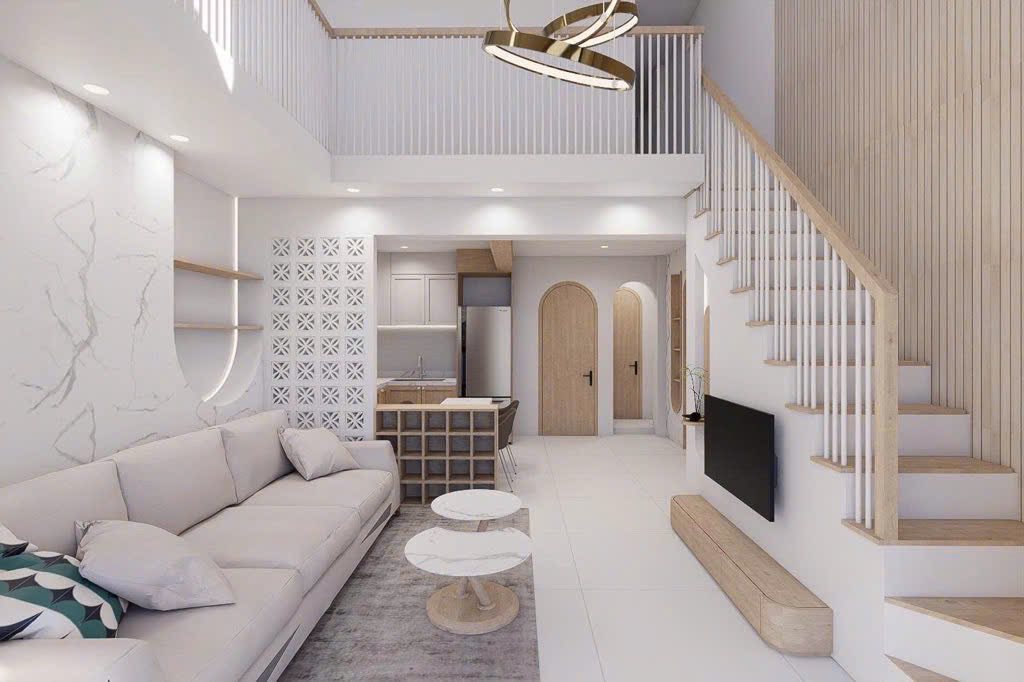 Nhà kiệt Hùng Vương 55m2, 2 tầng, 3 ngủ, full nội thất, giá 4 tỷ nhỏ