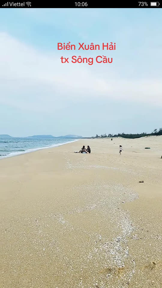 Ba lô đất vàng bên biển Xuân Hải - Phú Yên