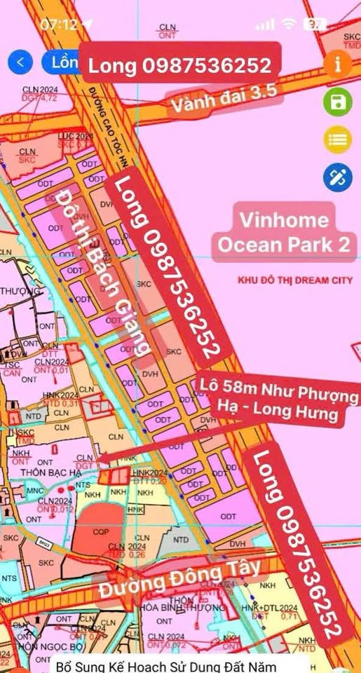 Bán lô góc siêu thoáng, đường 2 ô tô tránh, sát Vinhomes Ocean Park