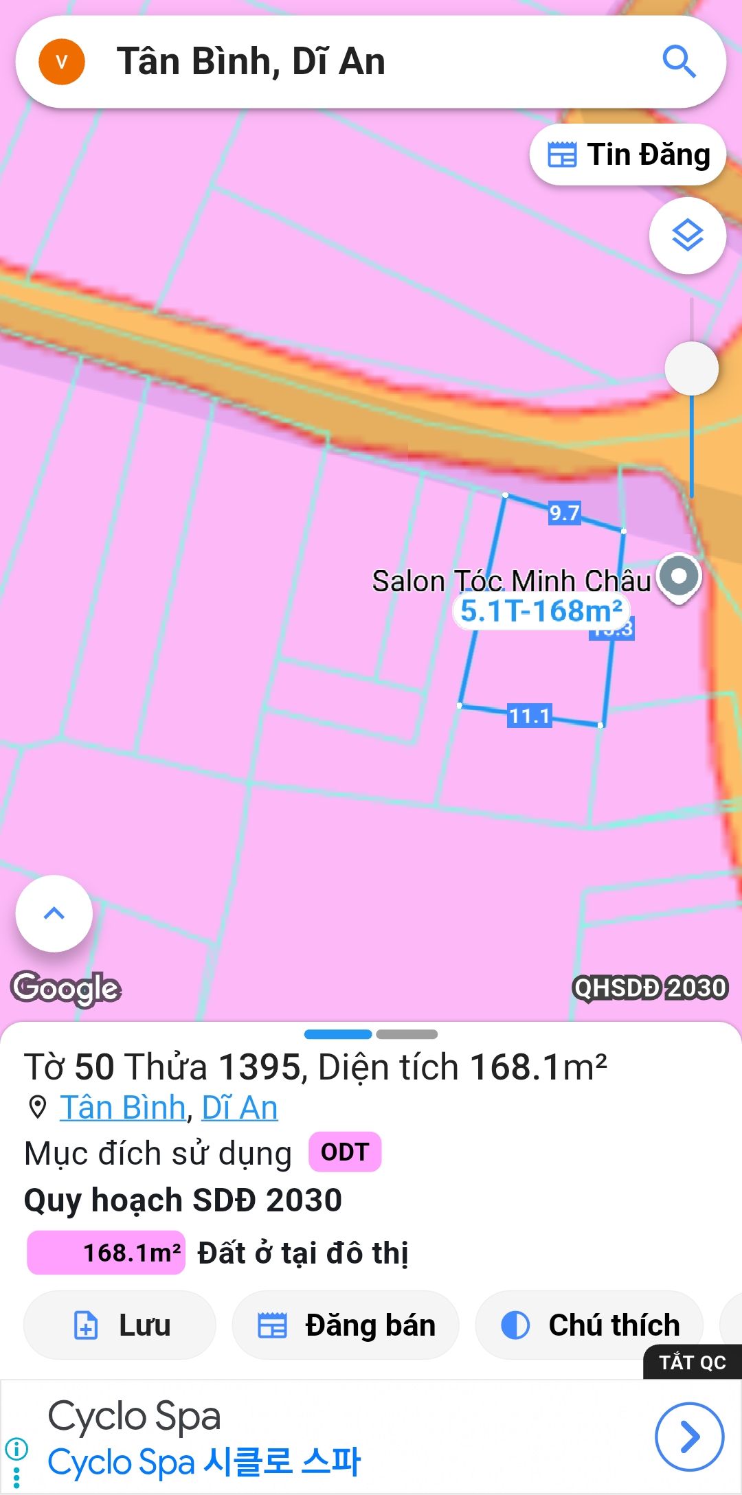 Đất vàng góc 2 mặt tiền, tách 2 sổ, sẵn sàng xây biệt thự hay quán xá