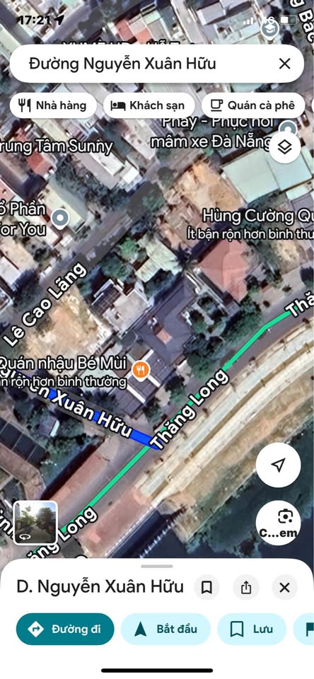 Siêu phẩm góc 2 mặt tiền Cẩm Lệ, Đà Nẵng - Diện tích khủng, giá hời