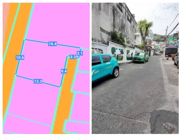 Bán đất 157m2 Phường Thắng Nhì, Vũng Tàu, ngang 10.5m, hẻm ô tô