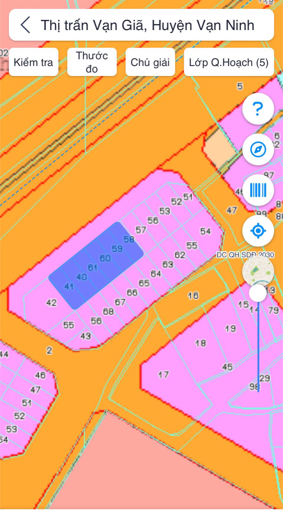 Đất đấu giá Vạn Giã 6 lô liền kề, diện tích 70m2/lô, sát bến xe, gần chợ