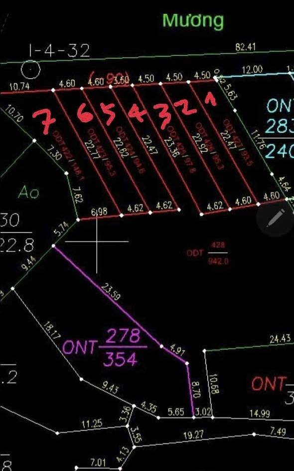 Bán đất thổ cư 95m2 tại Đức Nhân, Thuận Thành, Bắc Ninh - Đường ô tô vào tận đất