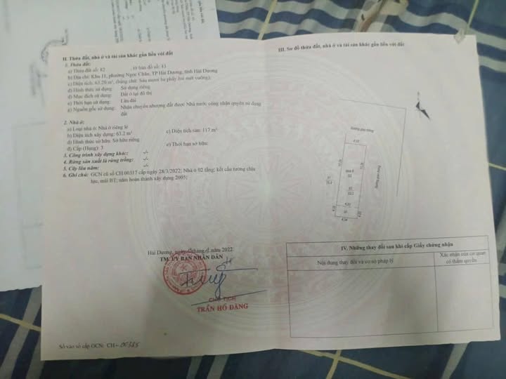 Nhà lô góc 2 mặt thoáng, ngõ rộng ô tô tránh nhau tại Hồ Xuân Hương, Hải Dương