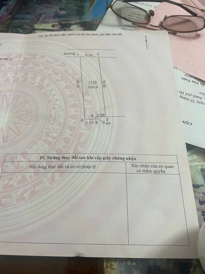 Bán đất 100m2 có nhà 1 tầng tại Yên Vinh, Bình Xuyên, Vĩnh Phúc, ô tô vào tận nhà