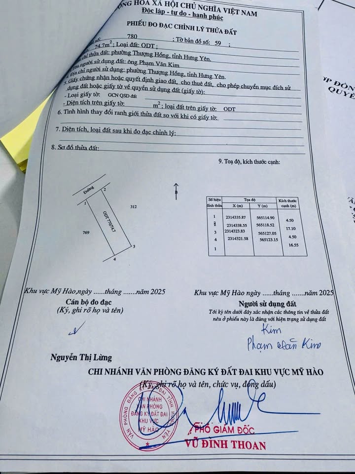 Siêu phẩm đất nền F0 vừa ra mắt tại tổ dân phố Sài Phi, Minh Đức, Mỹ Hào