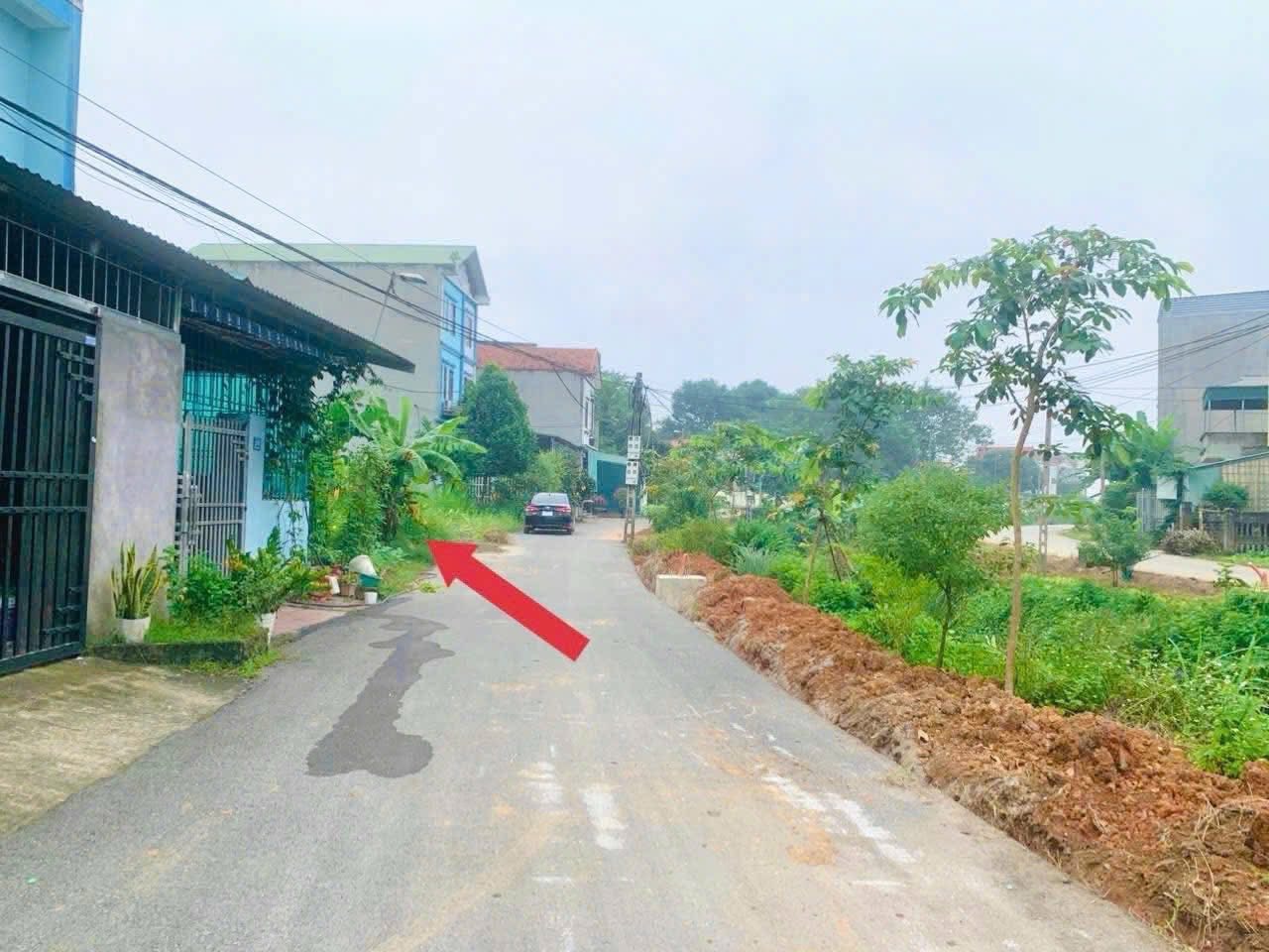 Bán đất thổ cư 100m² tại Vân Trục, Lập Thạch vị trí đắc địa, kinh doanh sầm uất