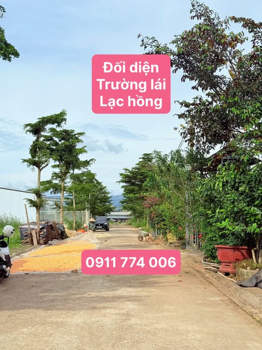 Đất xây nhà an cư cực chill gần công an xã Đức Trọng, đối diện trường lái Lạc Hồng