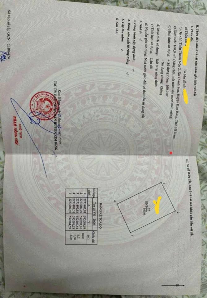 Bán đất đấu giá Kim Bảng, Hà Nam mặt tiền 10m, đường xe tải