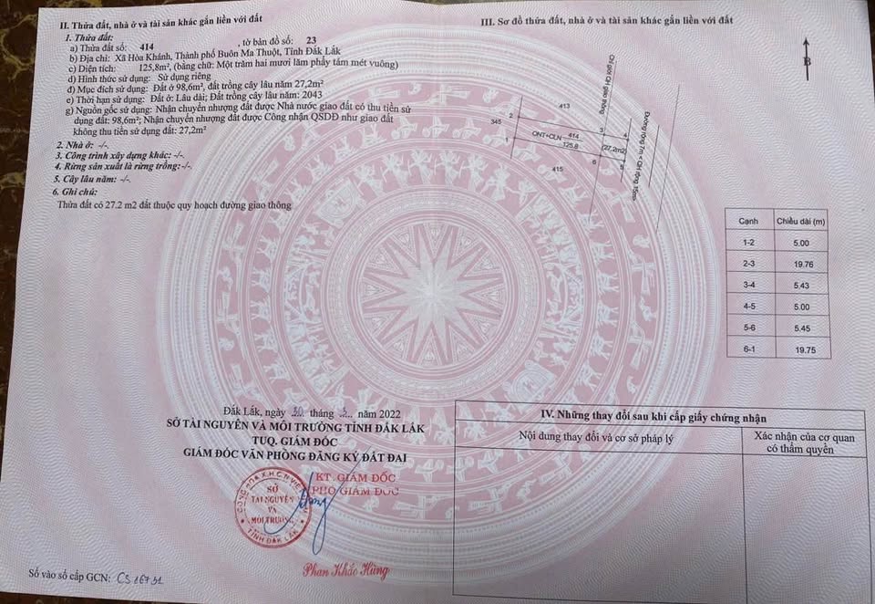 Đất thổ cư Hòa Khánh, Ekao - Cơ hội đầu tư hấp dẫn