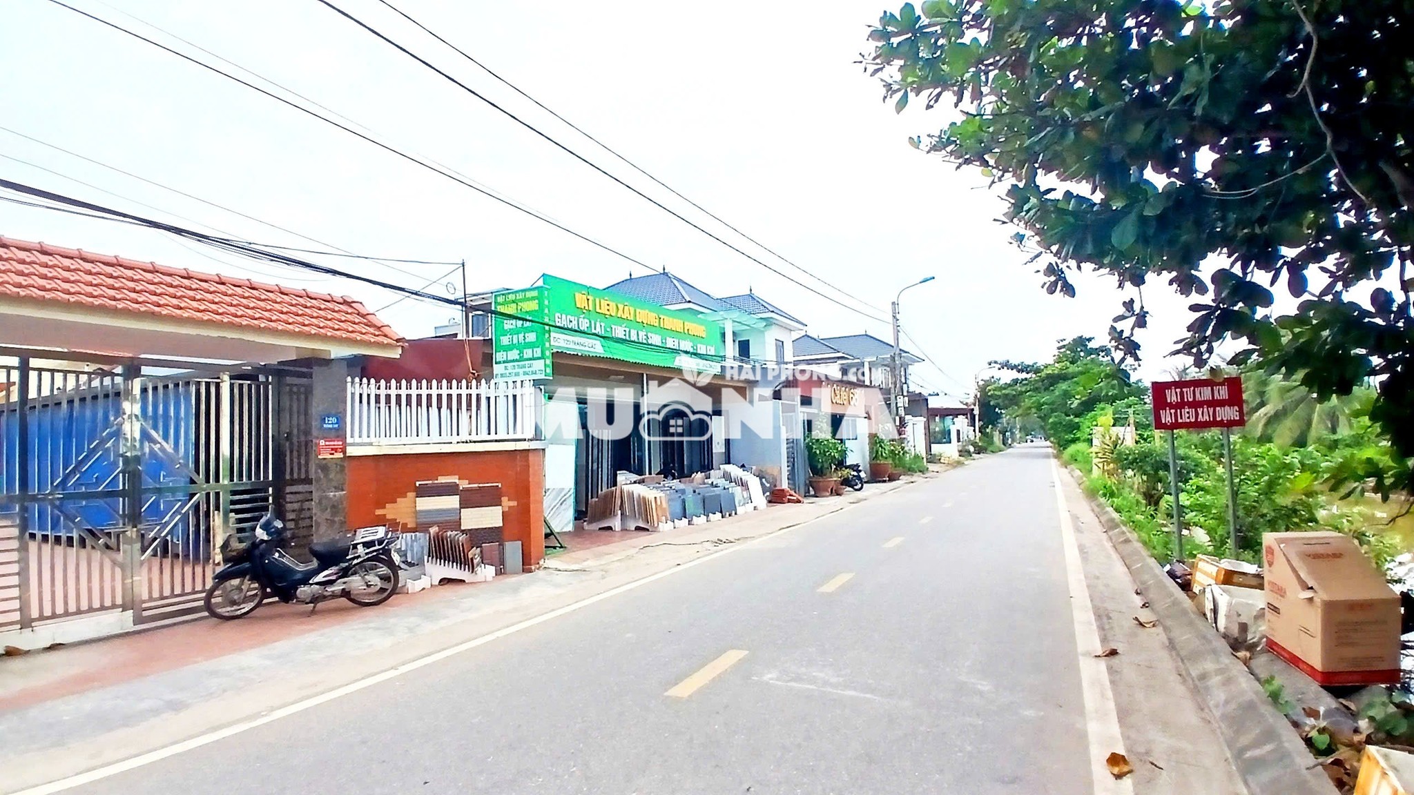 Đất vàng Tràng Cát 42,1m2 mặt tiền 6,26m, hướng Đông Nam, sổ đỏ chính chủ