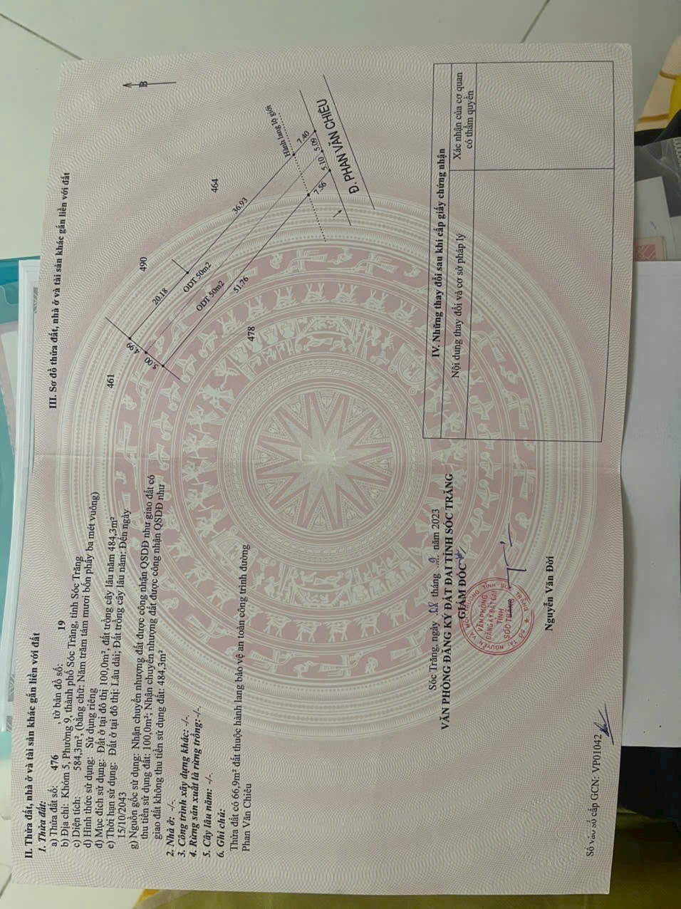 Đất Sóc Trăng - Mặt tiền Phan Văn Chiêu, đầu tư xịn sò