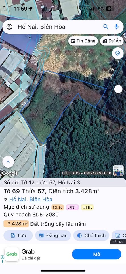 Bất động sản tọa lạc tại Phường Hố Nai, Thành phố Biên Hòa, Tỉnh Đồng Nai