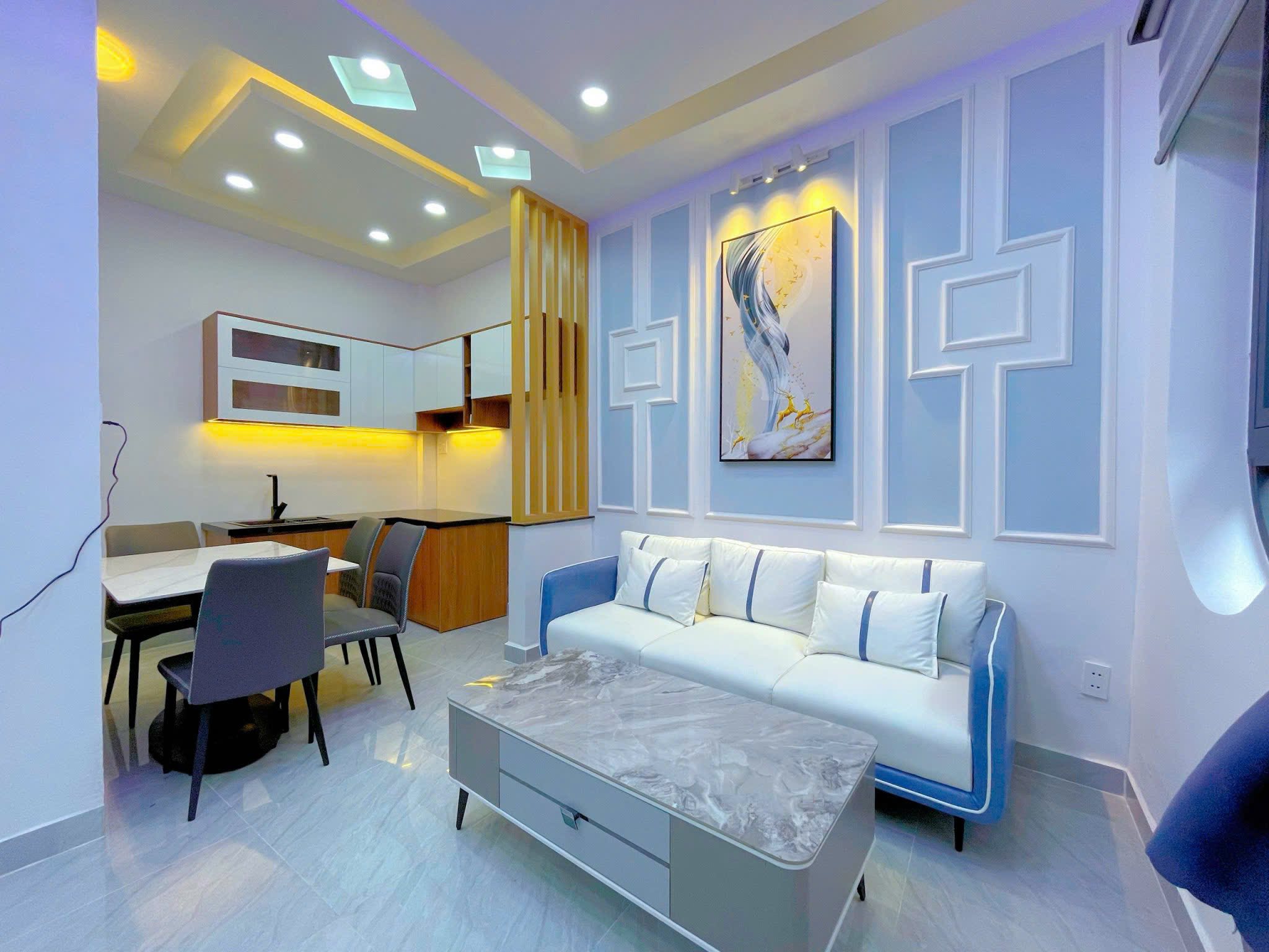 Nhà xinh full nội thất, hẻm xe hơi ở Bình Thạnh, giá iu thương