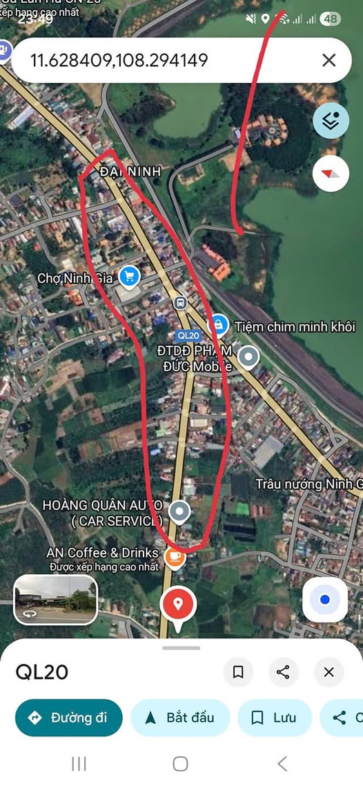 Đất vàng Quốc Lộ 20 kinh doanh bạt ngàn, giá hời