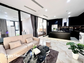 Cho thuê căn hộ 2 phòng ngủ, 1 phòng khách tại ngõ 107 Vĩnh Phúc, Ba Đình, Hà Nội