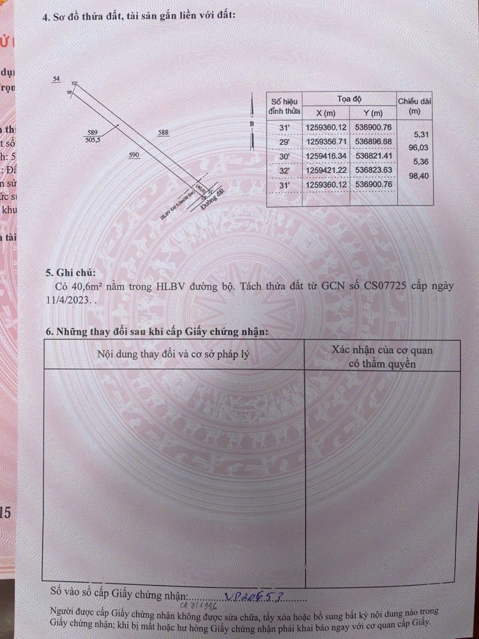 Đất vàng chợ mới Trừ Văn Thố hơn 500m2, giá hời