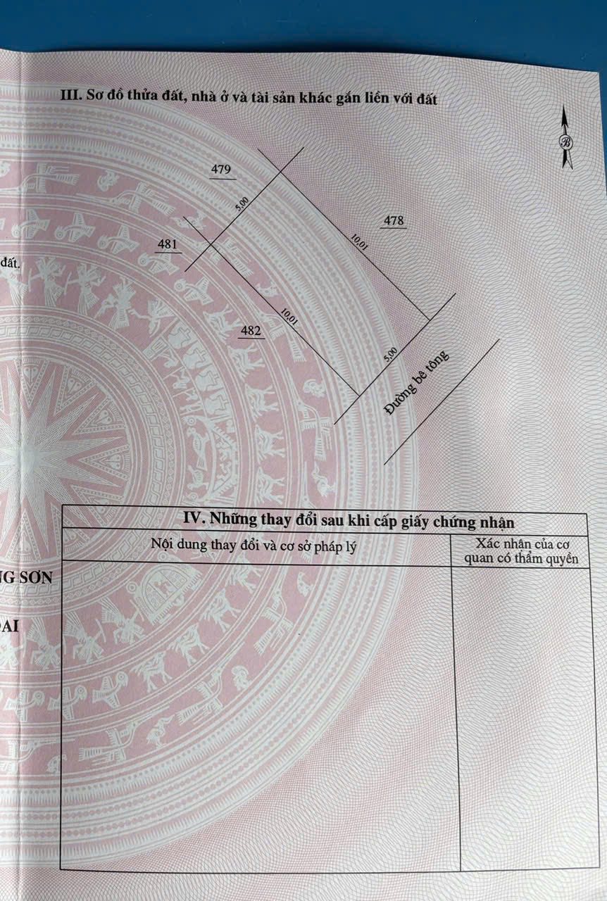 Bán gấp lô đất thổ cư 50m² thành phố Lạng Sơn, ngõ ô tô tận nhà