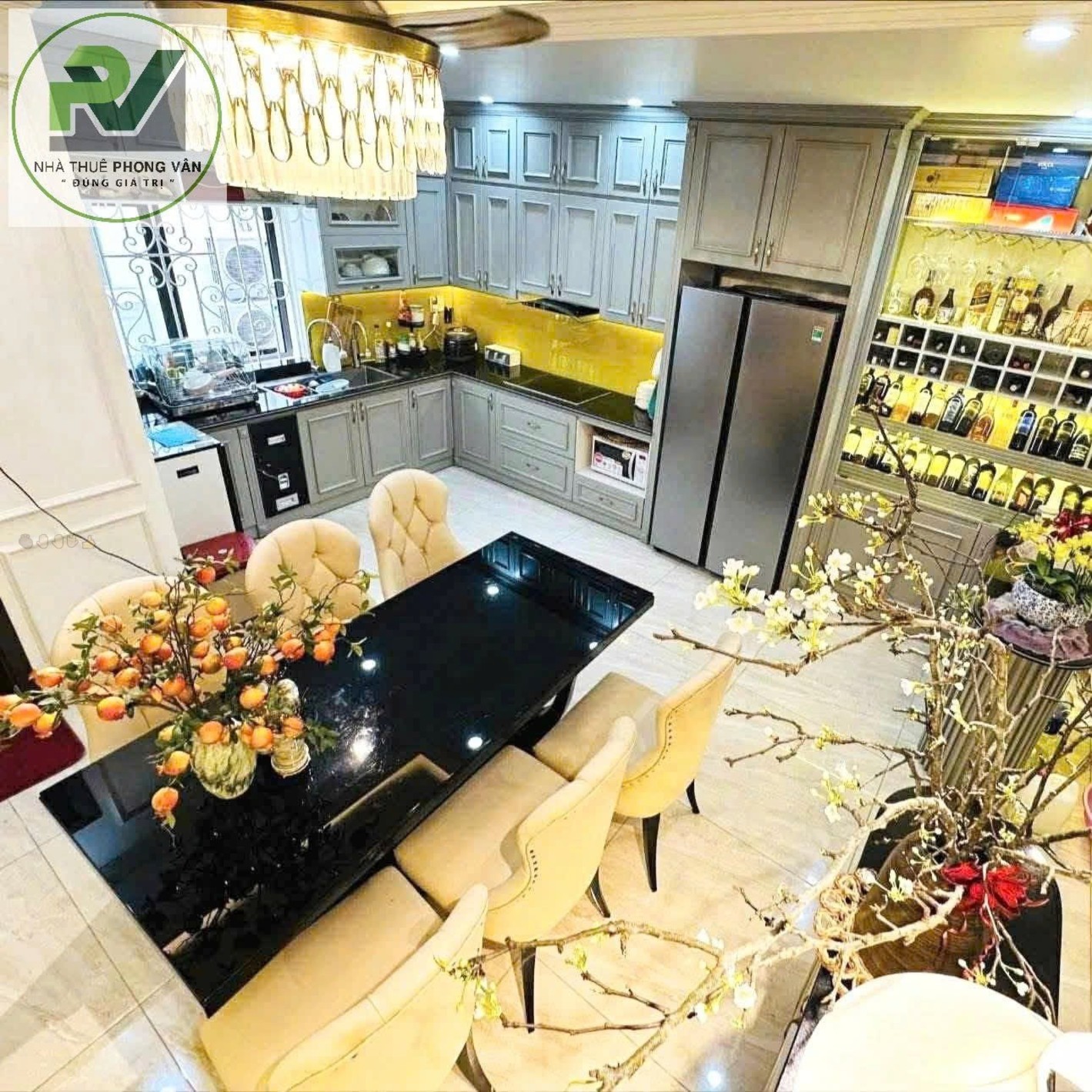 Nhà 4 tầng full nội thất Hoàng Huy Puska cho thuê giá yêu thương