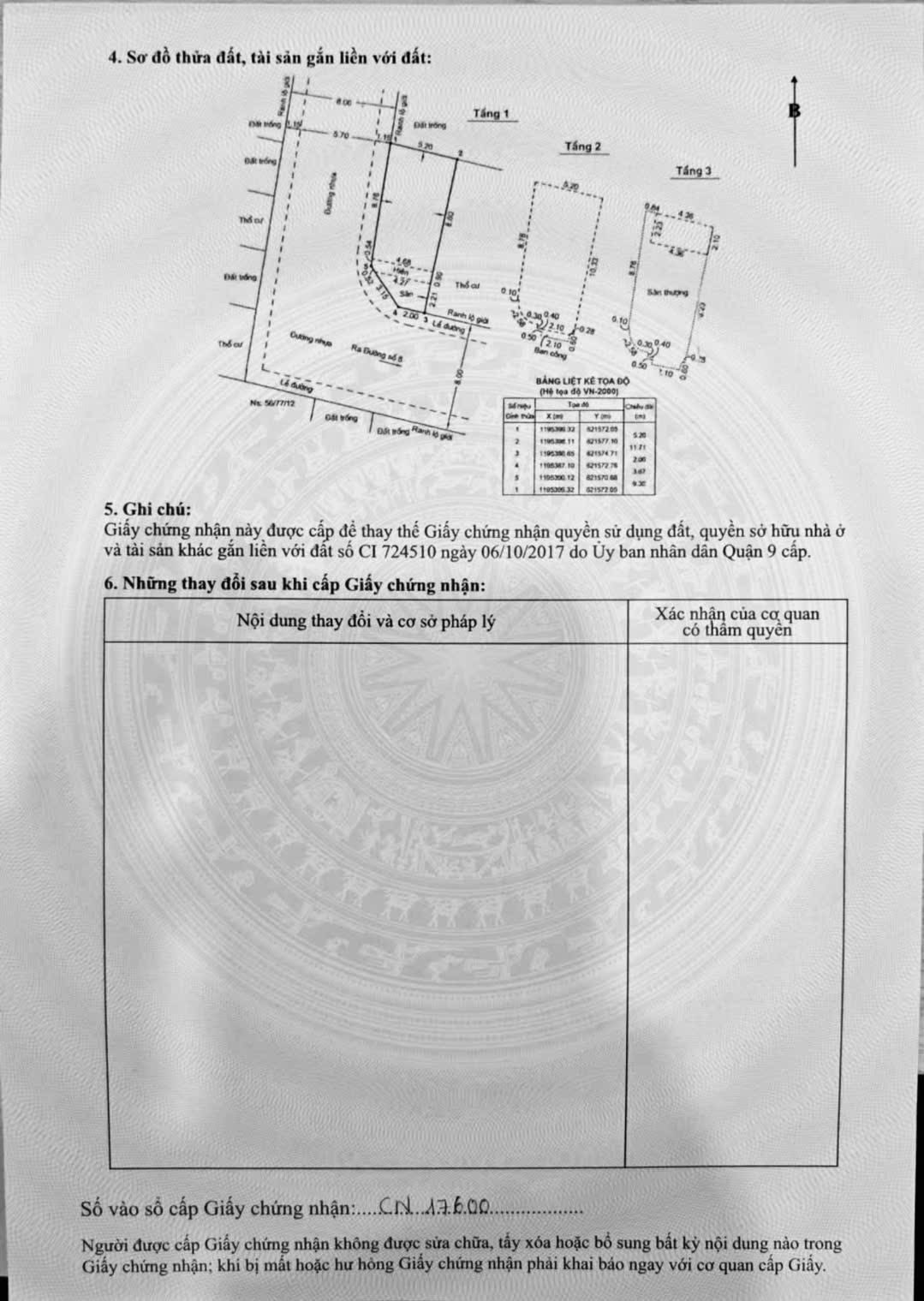 Nhà góc 2 mặt tiền, 4,4 tỷ, 3 tầng, gần chợ Long Phước sẵn sàng đón bạn