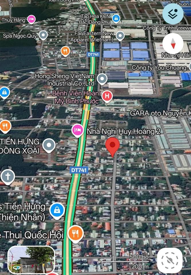 Bán đất 130m2 mặt tiền 5m tại Tiến Hưng, Đồng Phú, Bình Phước