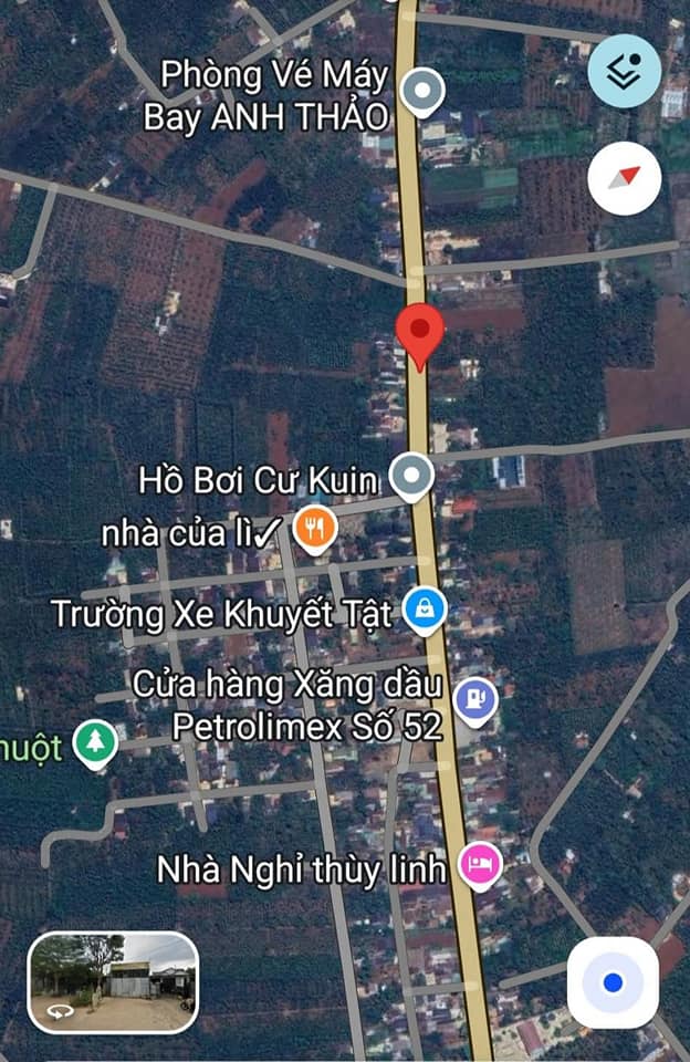 Mặt tiền Quốc Lộ 27 siêu khủng, diện tích 36m x 42m, nở hậu, giá chỉ 435 triệu/m2