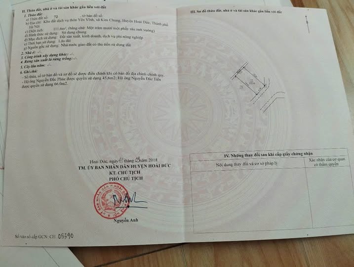 Đất Yên Vĩnh mặt tiền rộng, nở hậu, giá hời, đường 10m đón khách