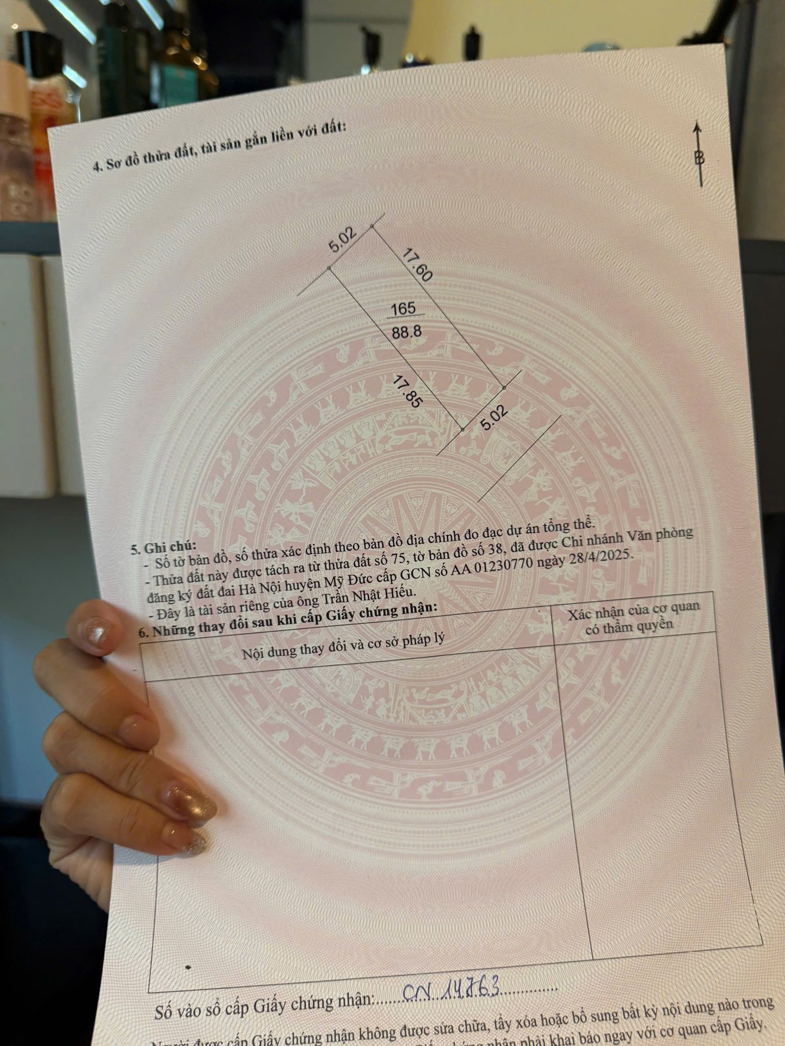 Chính chủ gửi bán lô đất siêu xinh tại xã Hồng Sơn, huyện Chương Mỹ