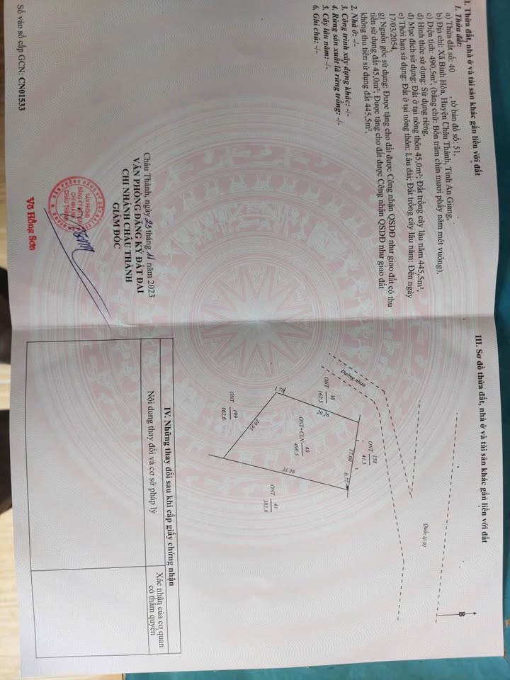 Bán nền mặt tiền Quốc lộ 91, An Giang - Giá hời, diện tích lớn, làm kho siêu đẹp